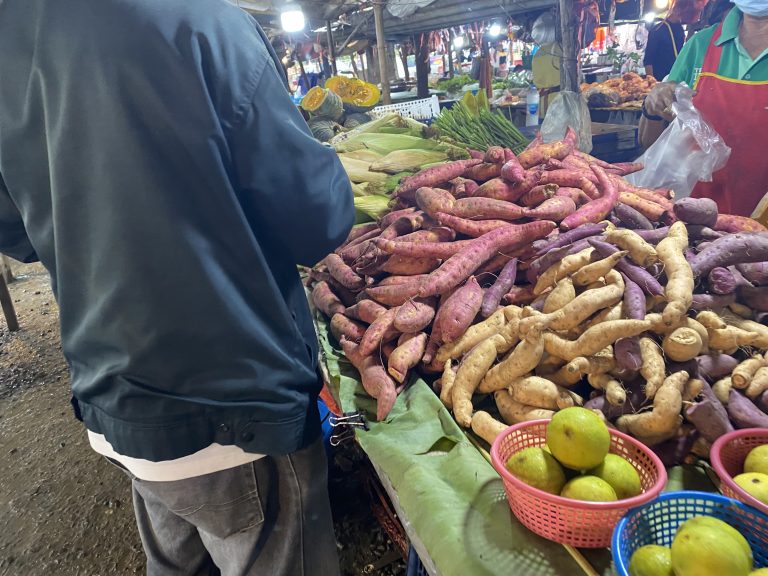 バンコク タイ野菜 路上や市場で売られている野菜は スーパーの半額以下 ブリ子がゆくinバンコク